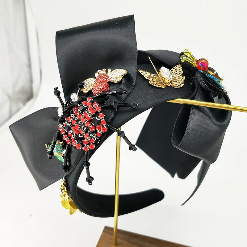 Повязка на голову с бархатным бантом повязка для мытья лица девочек женщин