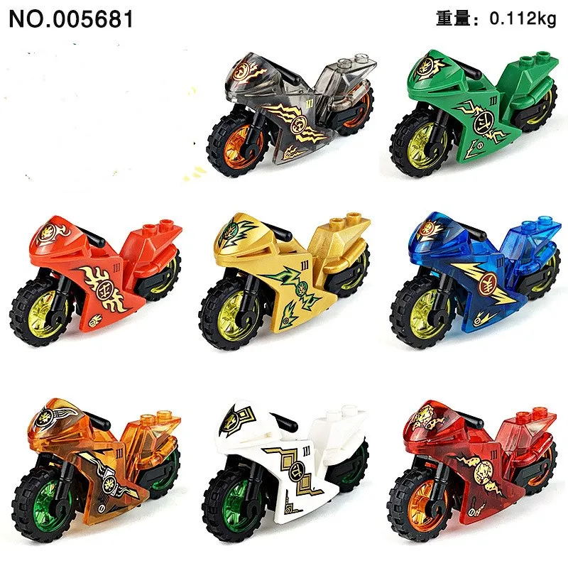 80Pcs 61015 31050 005681 MG191 61038 Motorcycle Compatible Building Block Toy For Children | Blocks
