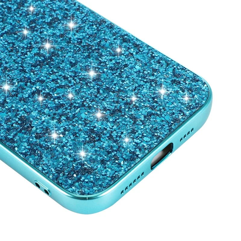 for apple iphone 12 pro max case luxury hard pc shining glitter slim protective back cover case for iphone 12 12pro 12max free global shipping