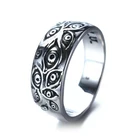Панковские Модные кольца для женщин и мужчин, готические кольца в стиле ретро, хип-хоп, кольца с гравировкой демона, ретро хипстерское кольцо