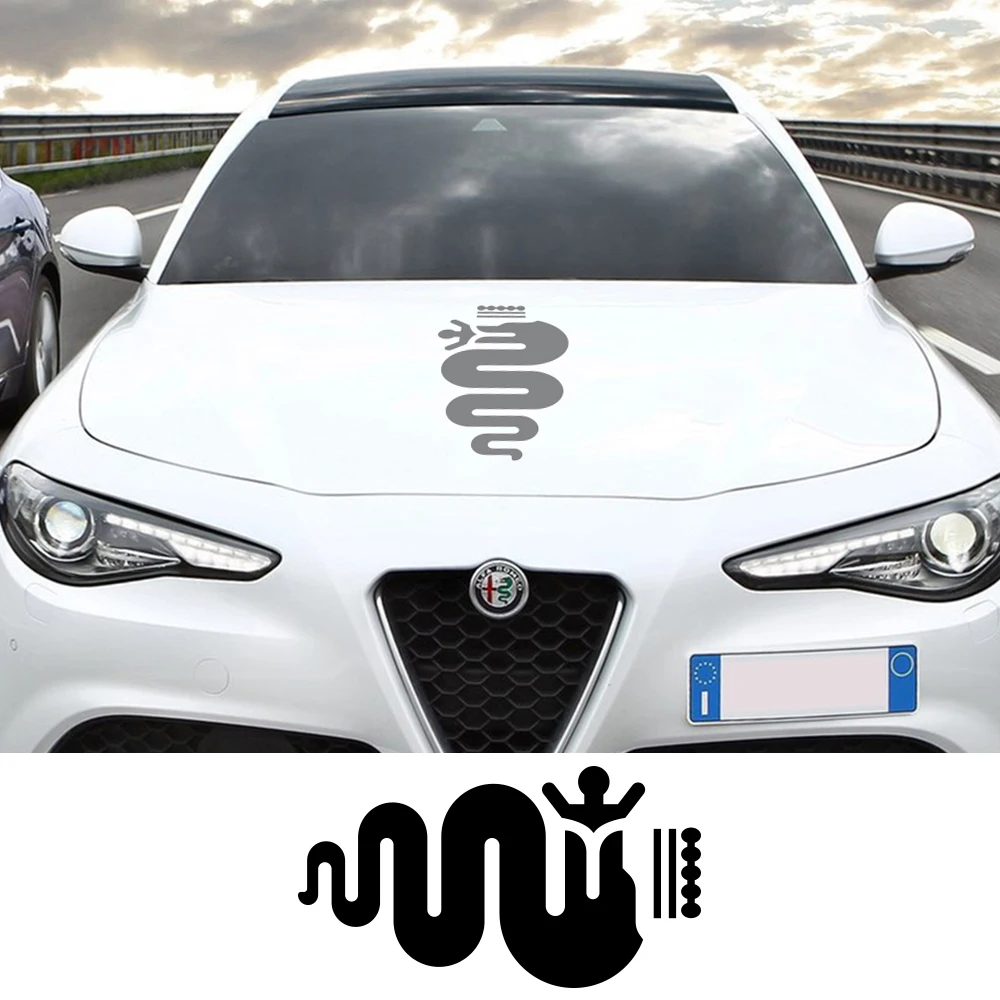 Автомобильная наклейка для Alfa Romeo Giulia 147 156 159 Mito Stelvio 4C Sportiva Giulietta автомобильные