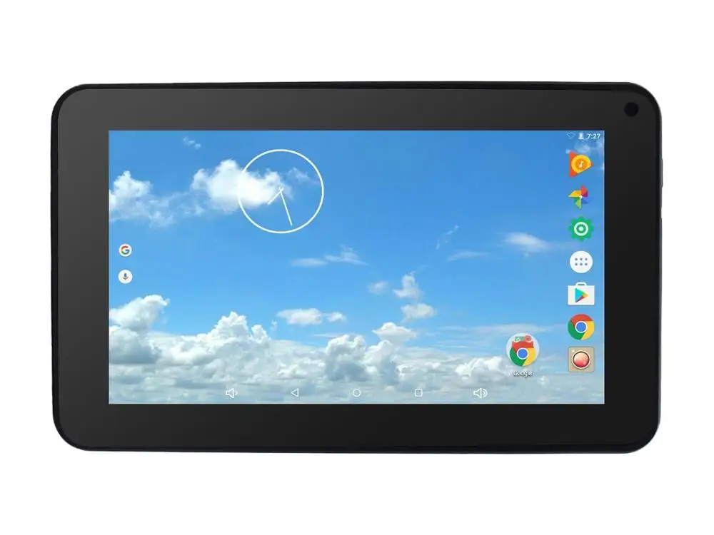 G11 планшетный ПК 7 дюймов IPS Sreen 1024*600 Android7.1 1 Гб + 16 планшет с двойной камерой Allwinner A53