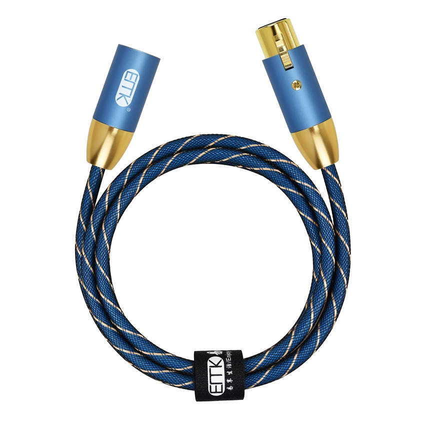 Hifi динамик XLR 3pin аудио кабель микрофон Cannon удлинитель стерео шнур 1 м 3 5 Штекерный