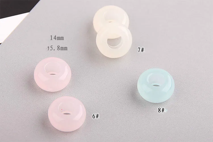 Макропористые бусины из смолы ручная работа сделай сам веревка ожерелье серьги