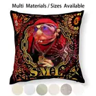 Наволочка Sml Джеффри Рэппер V3, Наволочка на подушку, наволочка из хлопка и льна, Sml, супер Логан, Джефри, smlджефри, магазин Why Shop, Rap Bling, крутой, красный