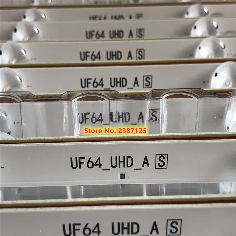 Светодиодная лента для подсветки 8 ламп LG Innotek Direct 43 дюйма UHD 1Bar 24EA Тип uf64 _ uhd_a 43UH610V