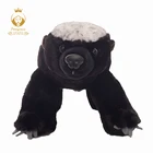 Реалистичные Плюшевые игрушки Mellivora capensis, 1 шт., 4050 см, Имитация мягких диких животных, подарок для детей