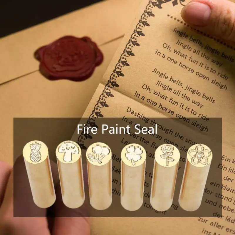 Портативный цилиндрический латунный конверт для документов на заказ