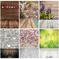 vinyl custom photography backdrops props flower landscape wooden floor photo studio background 21922 zldt 12