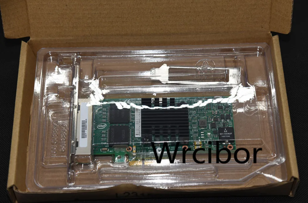 

Intel I350T4 Gigabit Ethernet Server Adapter I350-T4 V2 I350T4BLK Quad Ports with Hologram