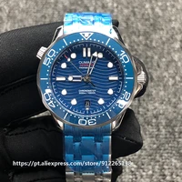 oumashi mens watch automatic mechanical stainless steel 904l calendar display luminous waterproof watch