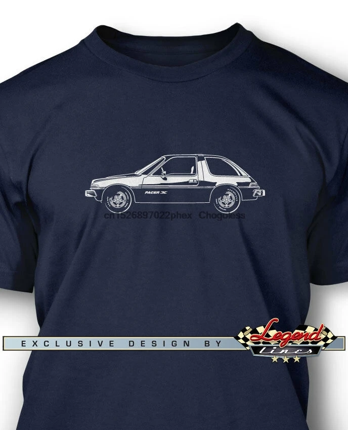 Мужская футболка AMC Pacer X 1975-1976 несколько цветов и размеров американский