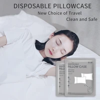 disposable pillowcases 2pcs hotel home pillow case 80x50cm soft pillowcase white protect hair skin comfortable pillow cover