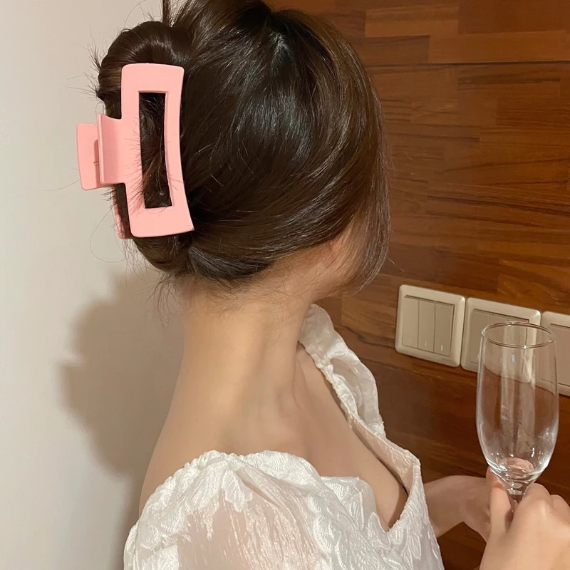 Fashion Women Girls Elegant Geometric Hair Clips Sweet Acrylic Ornament Hairclip Barrette Headwear Accessories | Украшения и