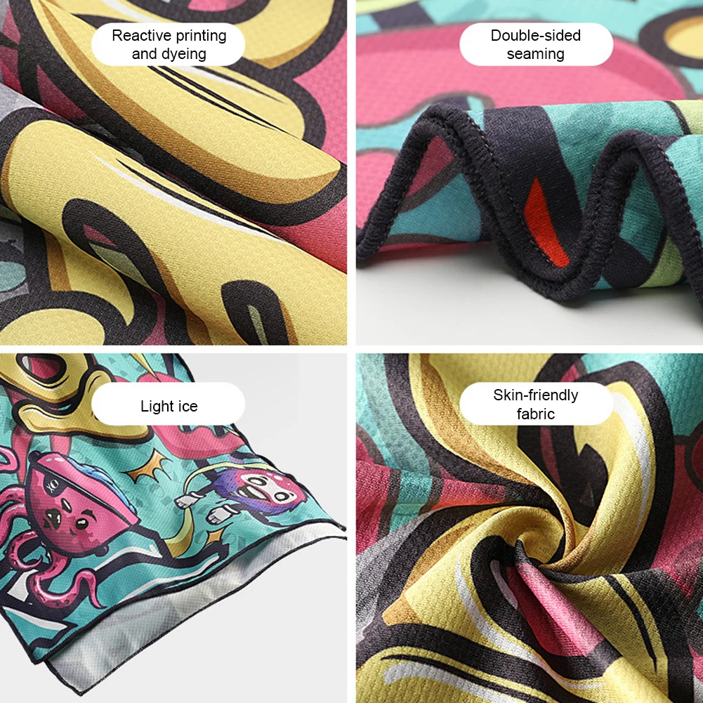 

Quick Drying Sports Cold Towels Light Breathable Sweat Absorption Outdoor Fitness Cycling Cooling Wrist Towels