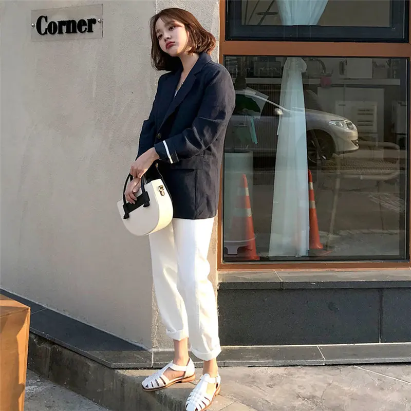 HziriP черные офисные дамские винтажные женственные 2020 стильные высокие уличные