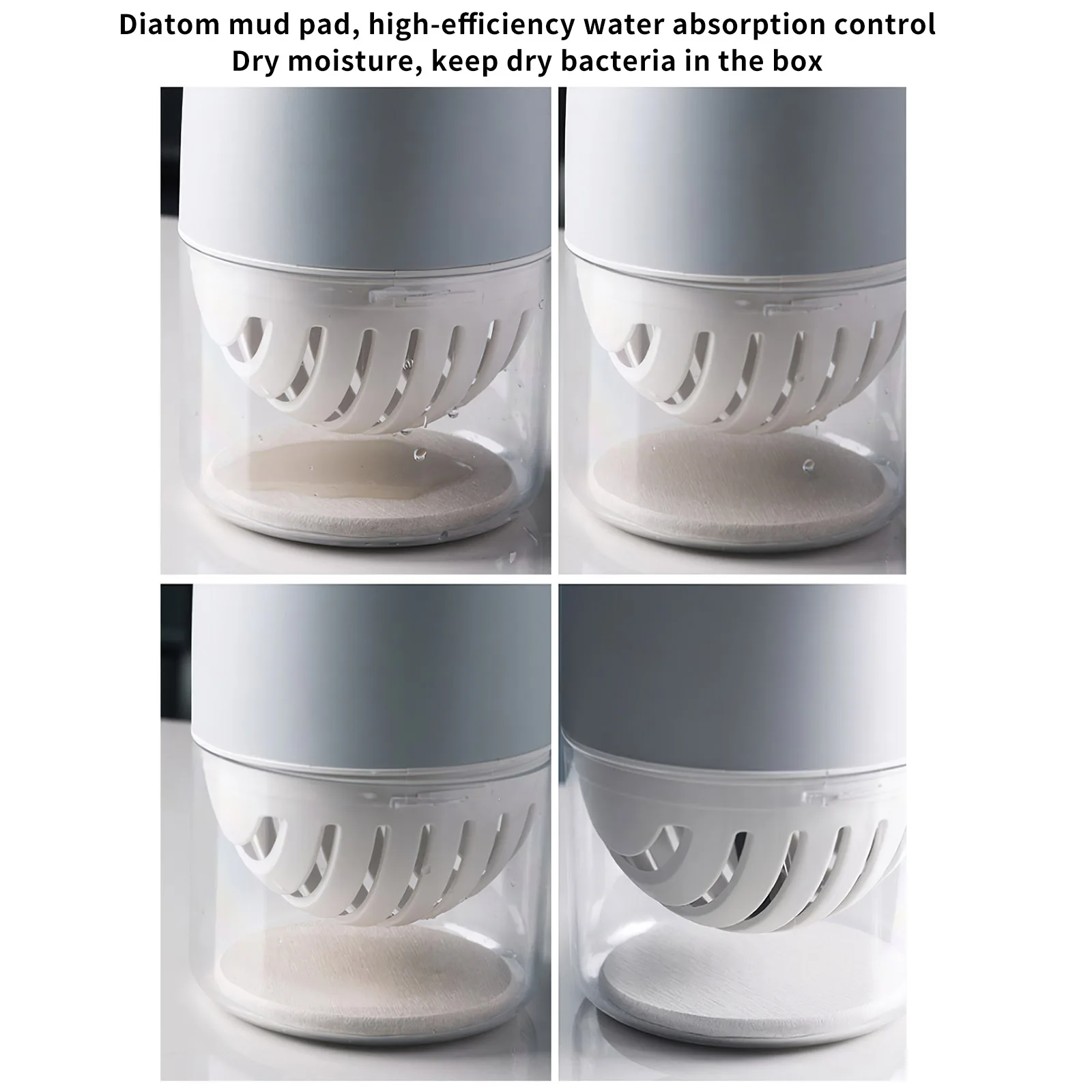 Diatom Trowel Chopsticks Drain Rack Storage Box Gray Kitchenware Bacteria Control Quick-Drying East Cleaning Spoon | Дом и сад