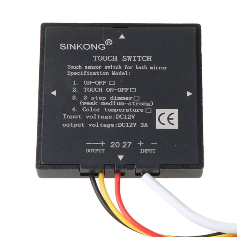3 ступенчатое диммер Цвет Температура USB 5V смарт прикосновения Сенсор