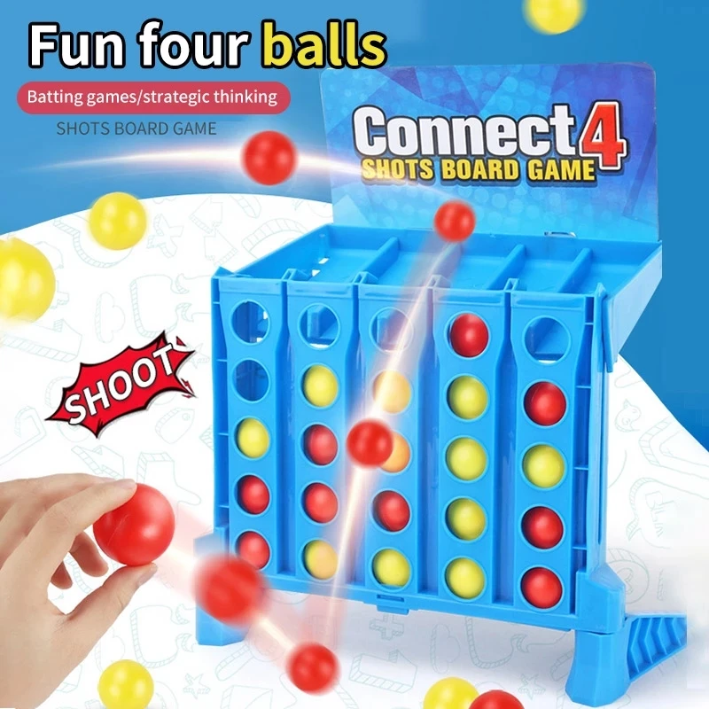

Connect 4 Shots Game Kids Toys Boys Party Family Fun Jeux De Société Juegos Para Niños De 5 6 7 8 9 10 Años