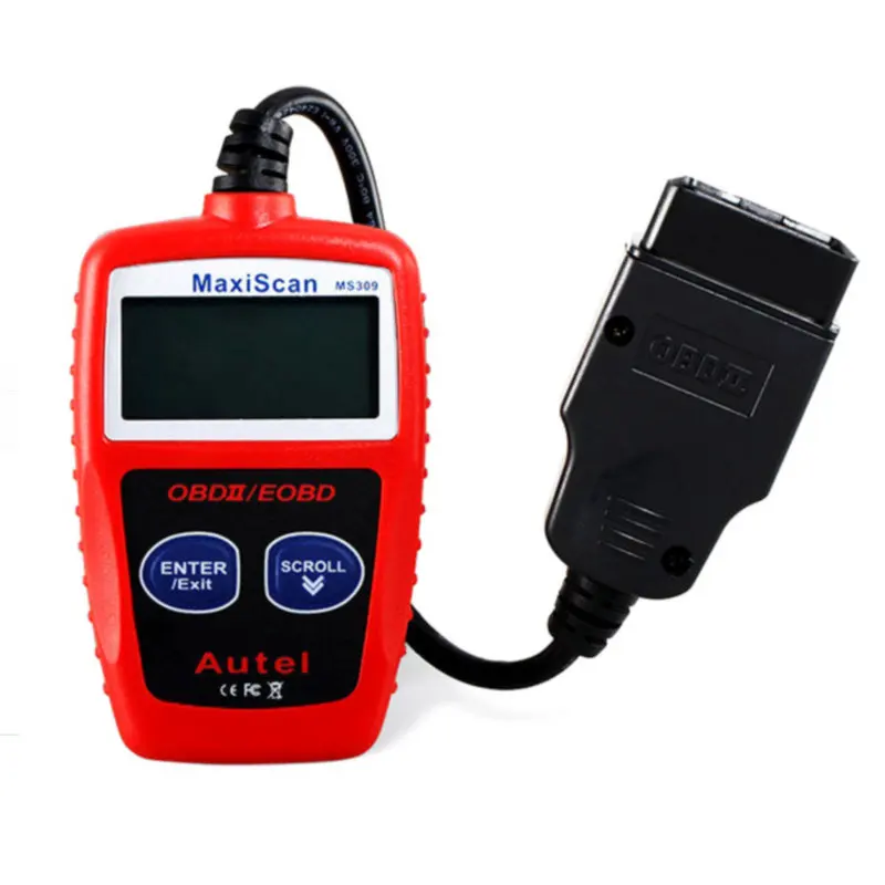 Autel MaxiScan MS309 OBDII сканер кода obd2 автомобильный диагностический инструмент и профессиональный MaxiScan MS309 сканер