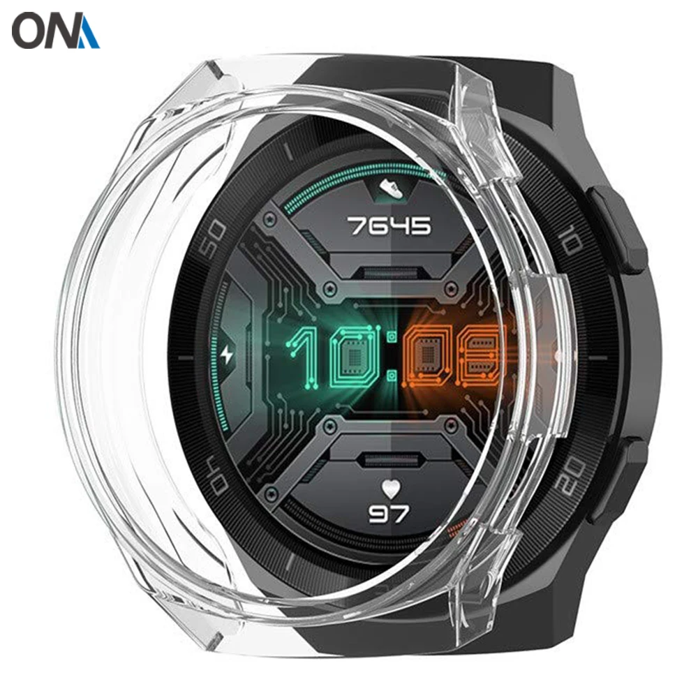 Защитный чехол для Huawei Watch GT 2E GT2E GT2 2 46 мм 42 прозрачный мягкий тонкий защитный из