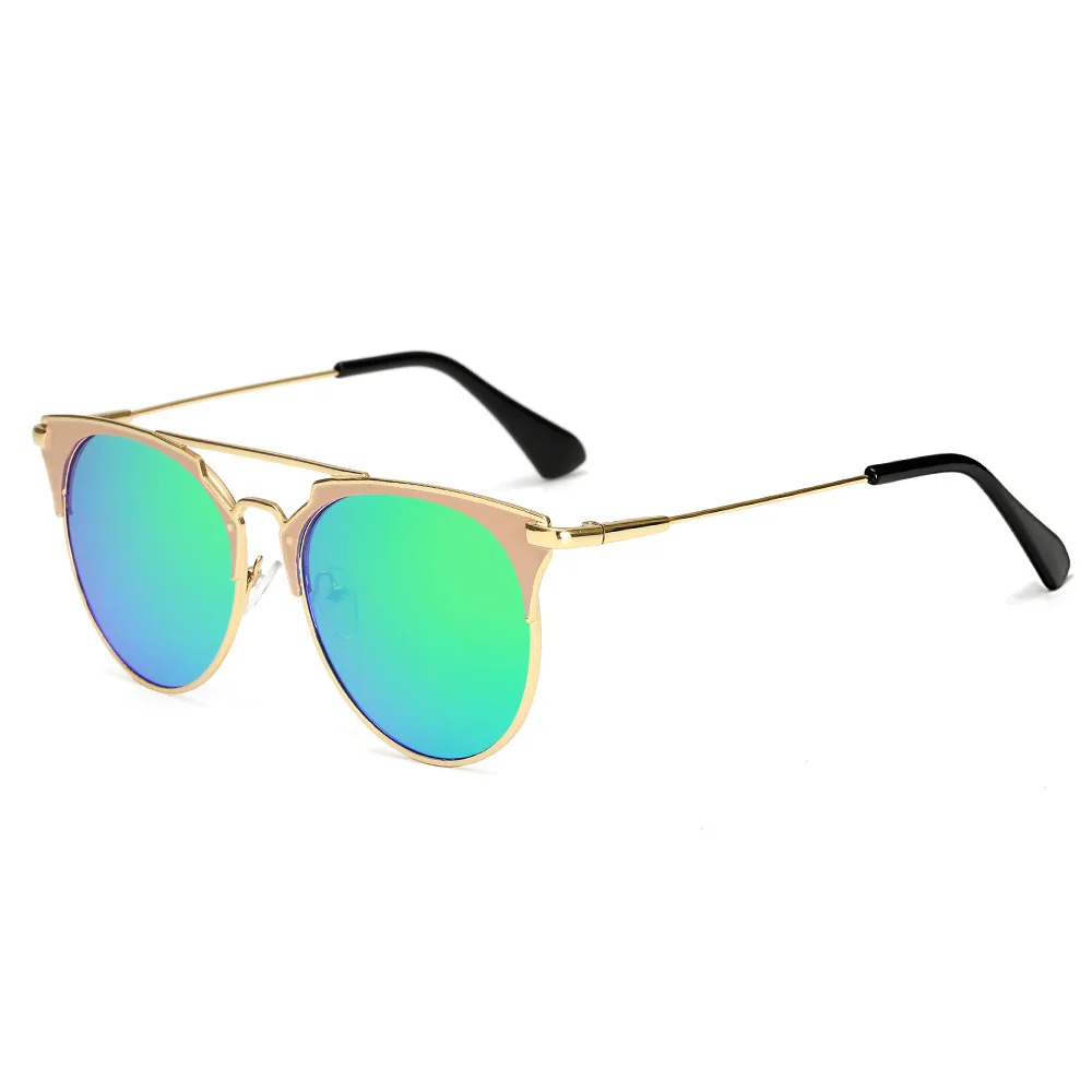 Солнцезащитные очки в металлической оправе для мужчин и женщин Модные Винтажные