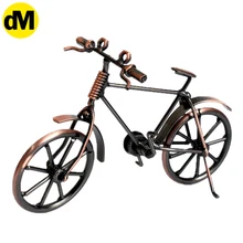 DM 1pcs/Set Creative Metal Car Model Series Retro American Handmade Wrought Iron Desktop Furniture Ornaments Accessories 2021
