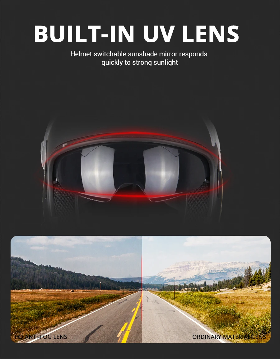 HEROBIKER мотоциклетный шлем для мужчин для мотокросса Casco Moto шлем для мотогонок полулицевой шлем