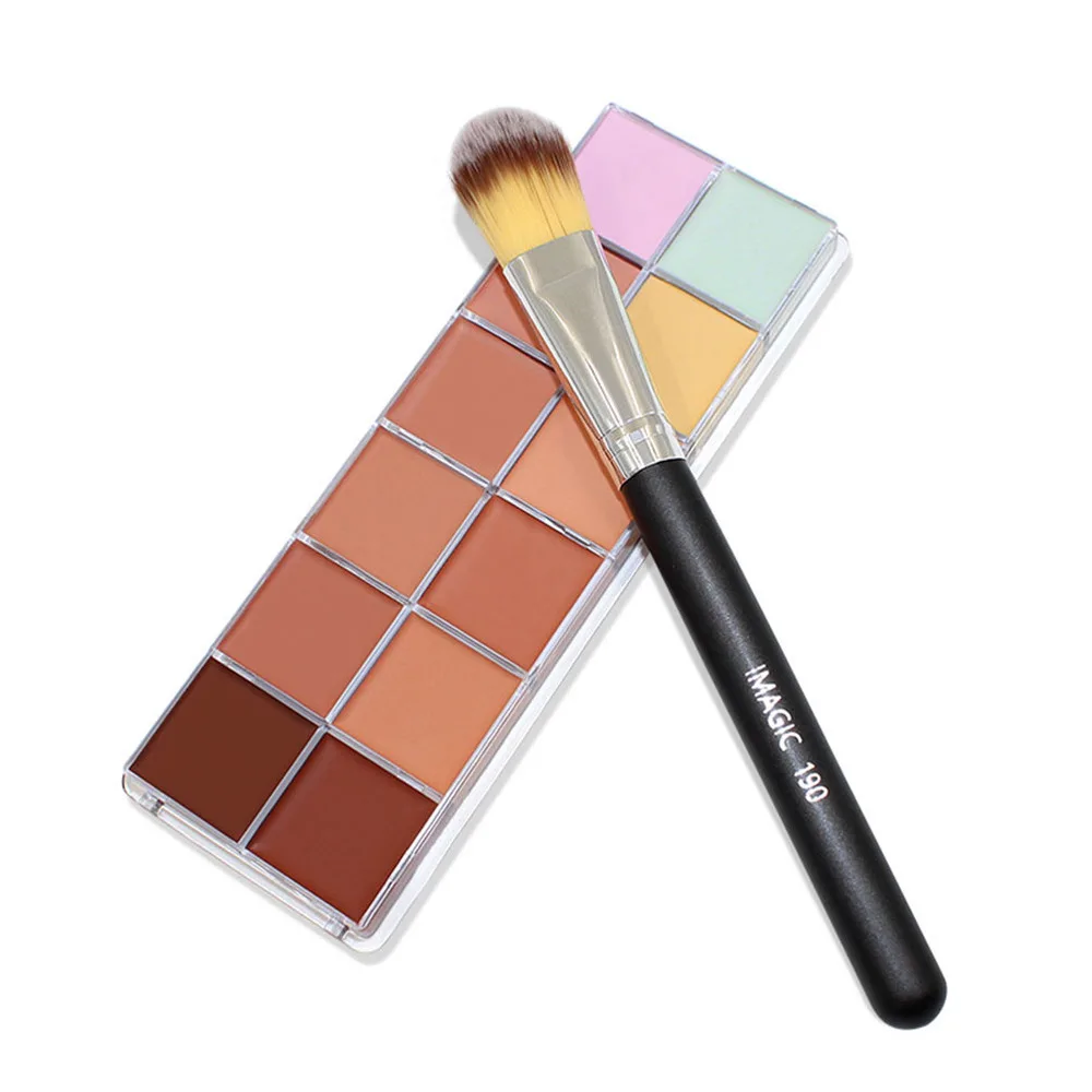

12 Colors Professional Concealer Cosmetics Cream Highlighting Makeup Contouring Foundation Camouflage Color Corr
