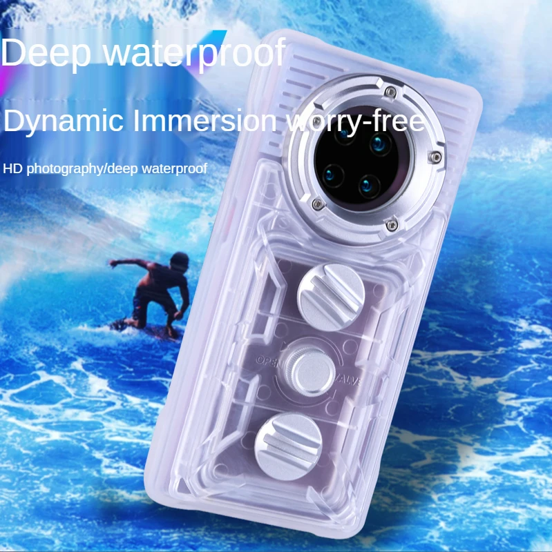 Водонепроницаемый чехол для Huawei мат 30 Pro мобильный телефон дайвинга подводного
