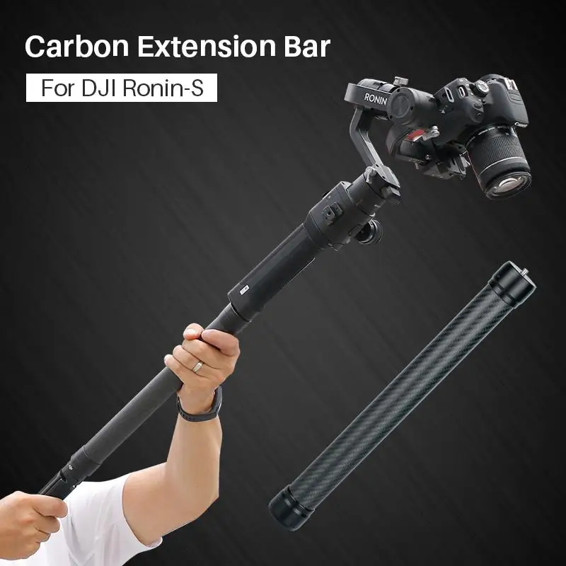 

Телескопический Карманный стержень Ulanzi из углеродного волокна для Dji Ronin S Crane V2 2 Plus Feiyu G6 G5 AK4000 Moza Air 2