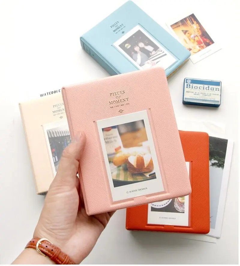 64 кармана Fujifilm Instax Mini Films 9 8 7s 70 25 50s 90 визитная карточка фотобумага альбом в