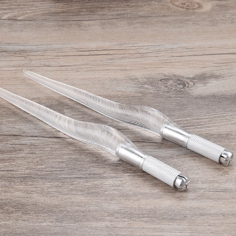 Профессиональная ручка для перманентного макияжа микроблейдинга Хрустальная