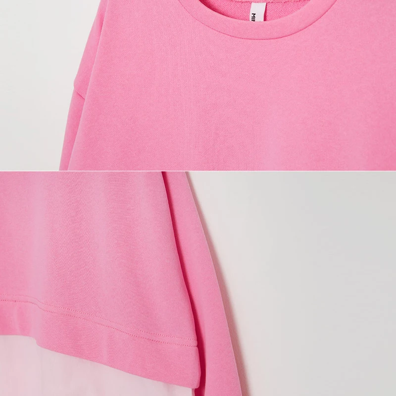 

2021 Spring New Fashion Teen Girls Fake Two-Piece Patchwork Dress Children Cotton Casual Clothing Loose Brief, #9420