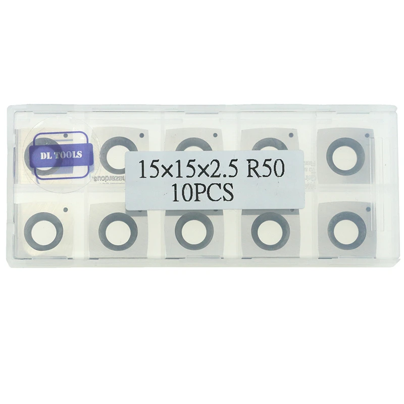 15 мм (. 59 &quot) квадрат с 2&quot (50 мм) Радиус деревообработки твердосплавная вставка