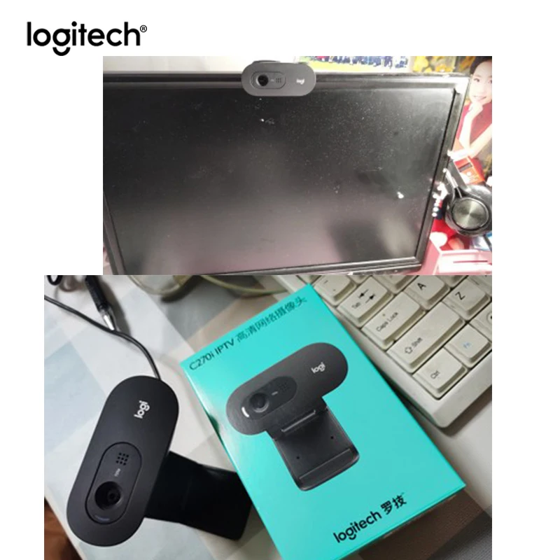 Веб камера Logitech C270 C270I HD встроенный микрофон 720p usb 2 0 веб для ПК|Веб-камеры| |