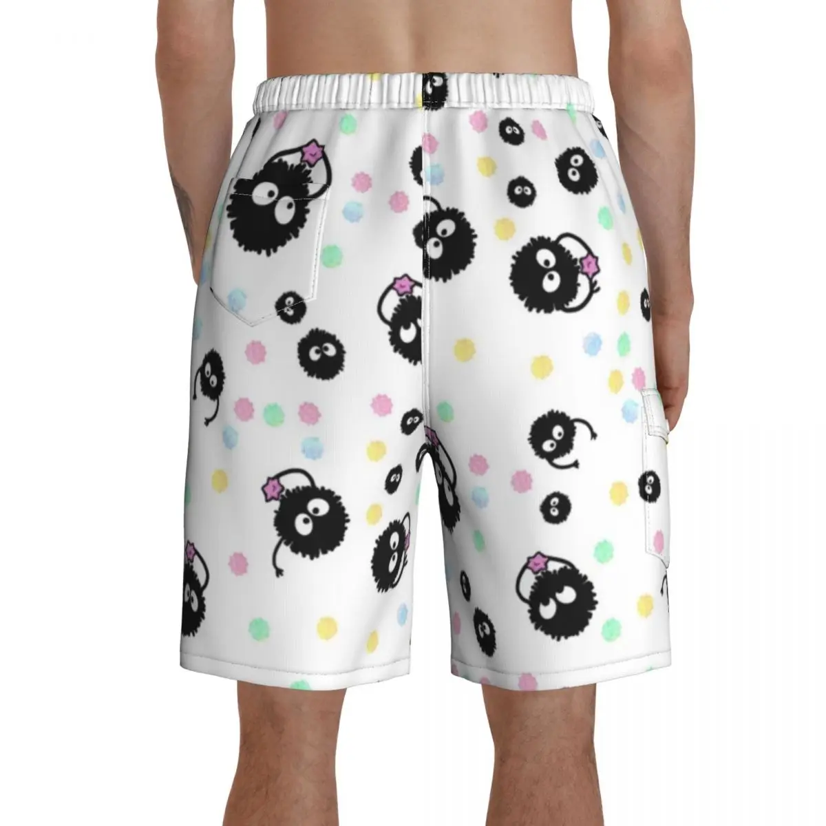 

Star Board Shorts Men Beach Swimming Trunks Polyester Pattern Swim Trunks