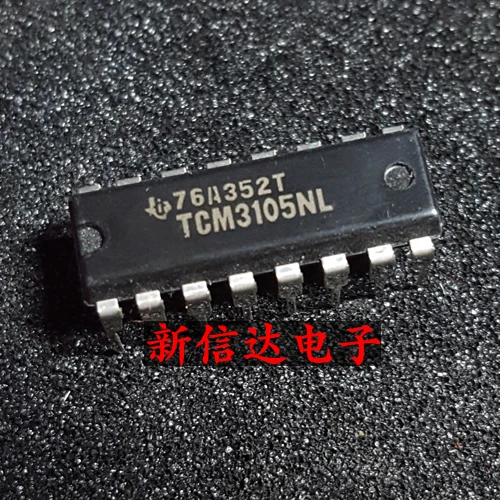 5 шт./лот TCM3105NL IC DIP16|Интегральные схемы| |