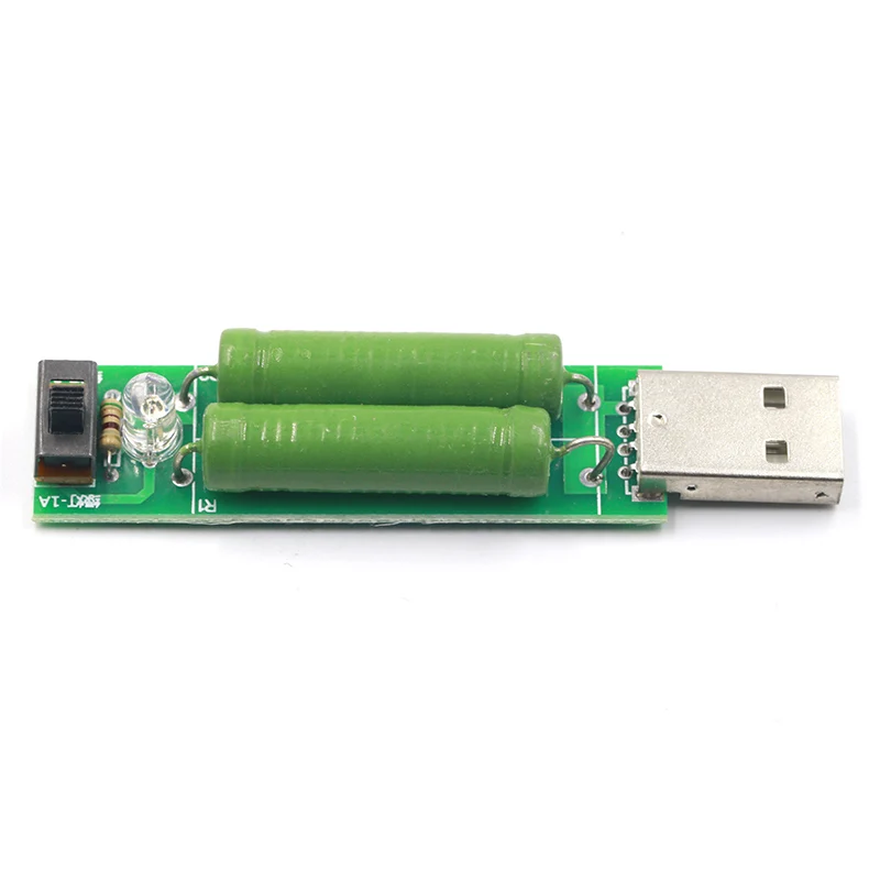USB resistor DC electronic load With switch adjustable 3kind current battery capacity voltage discharge resistance tester | Инструменты