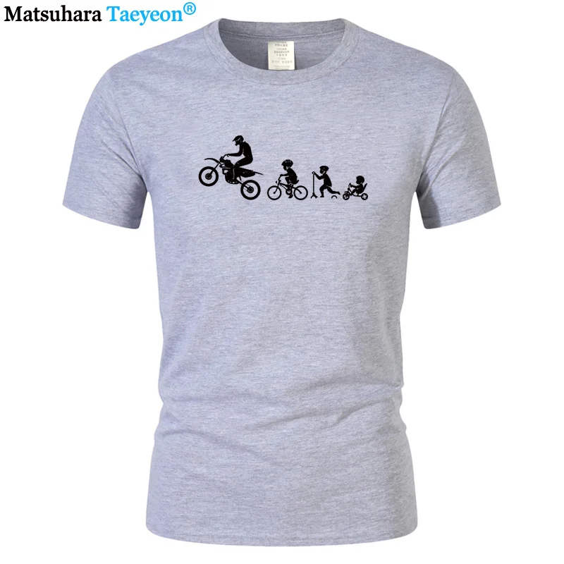 

New Fashion Cool Casual TShirts Fashion Summer T-Shirts Evolution Motocross Novelty Tops Men harajuku Short Sleeve tshirt xs-3XL