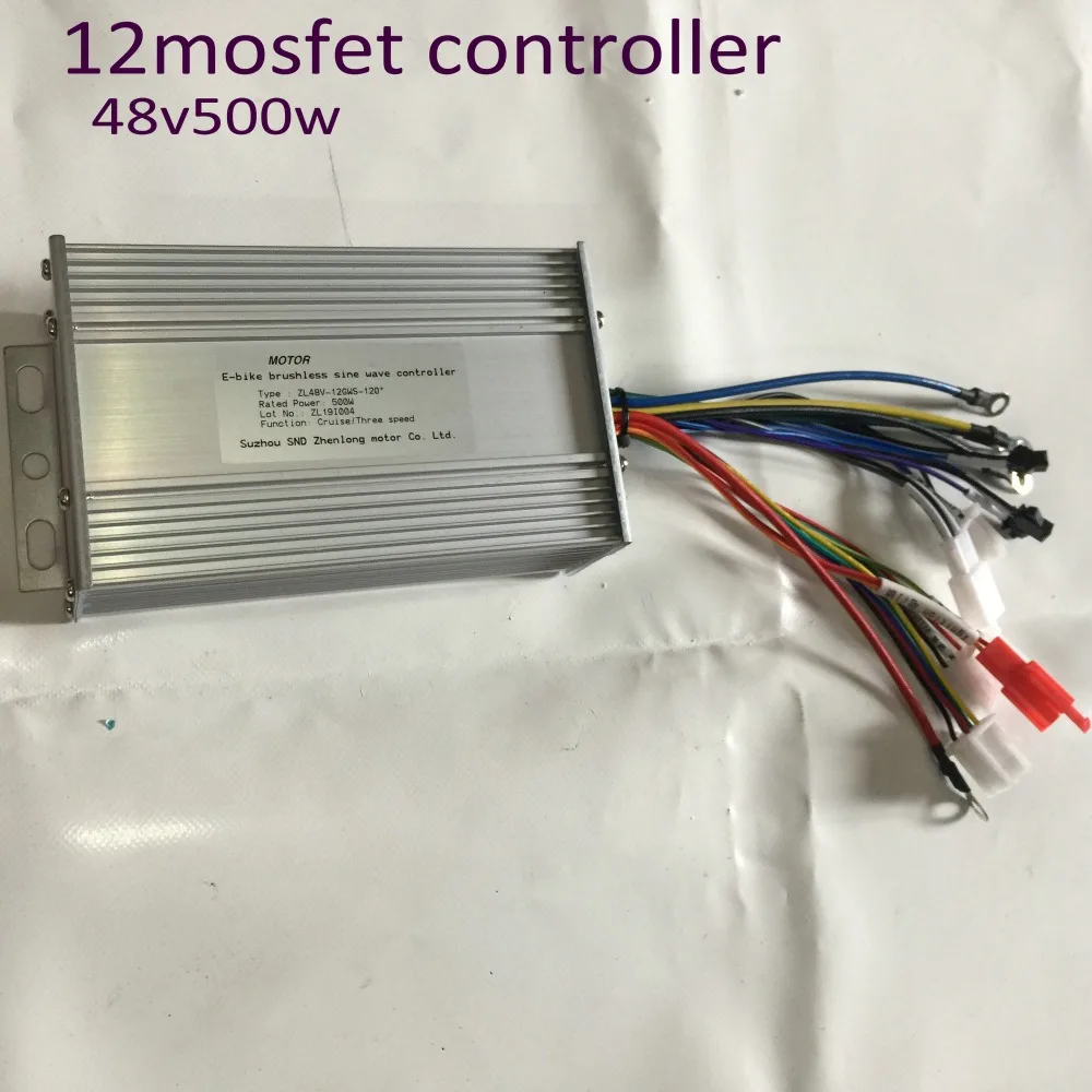 48 v-72 V 500 w-1500 W синусоидальный контроллер с большим числом значений напряжения бесшумный электрический скутер велосипед трехколесный мотоцикл ATV мобильность conversionpart