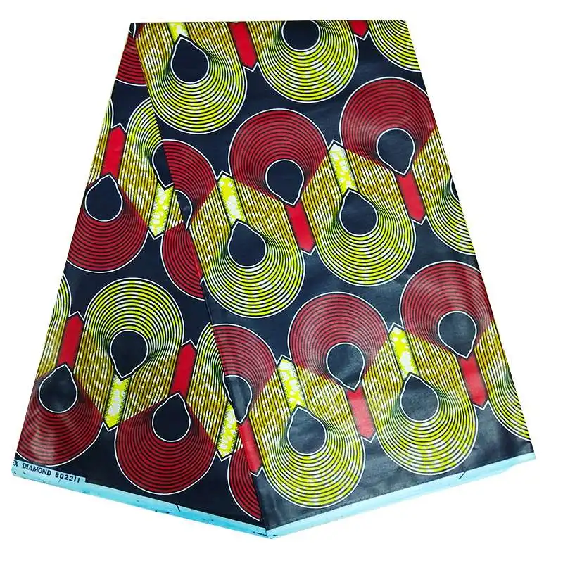 

Promotion african veritable ankara real wax print fabric african printed fabric 100% cotton Nigeria ankara by 6 yards/lots PR023