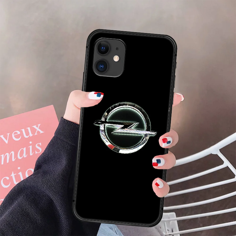 

Luxury Car logo Opel Astra Phone Case Cover Hull For IPhone 5 5s se 2 6 6s 7 8 12 Mini Plus X XS XR 11 PRO MAX black Shell