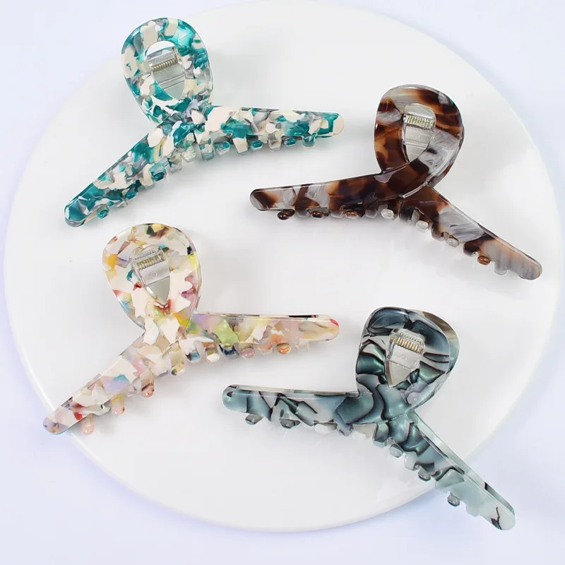 

2021 модное украшение для волос из уксусной кислоты, женская шпилька для волос, простой зажим для головных уборов