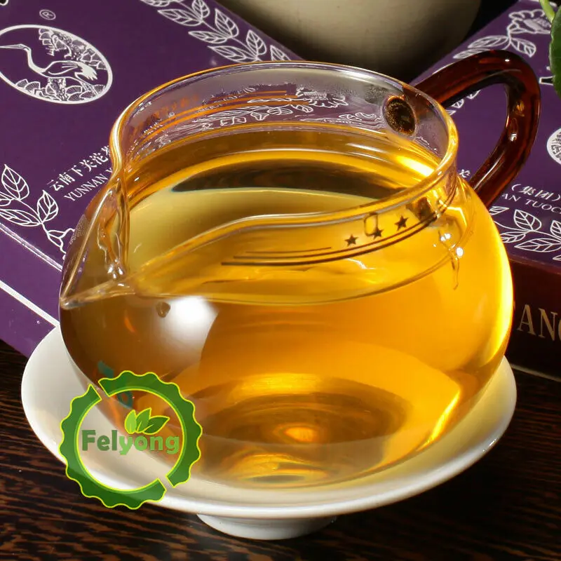 2010 чай Xia Guan Raw Pu-erh Юньнань кирпич фиолетовый Shen Pu-erh чай 125 г