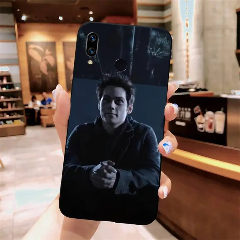 

Dylan O'Brien teen wolf TV series Phone Case For Xiaomi Redmi note 7 8 9 t k30 max3 9 s 10 pro lite