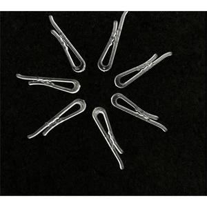 Пластиковые струйные зажимы, прозрачные зубчатые зажимы для упаковки одежды, одежды, брюк, нижнего белья, пальто, свитера, платья, рубашки с зубчиками