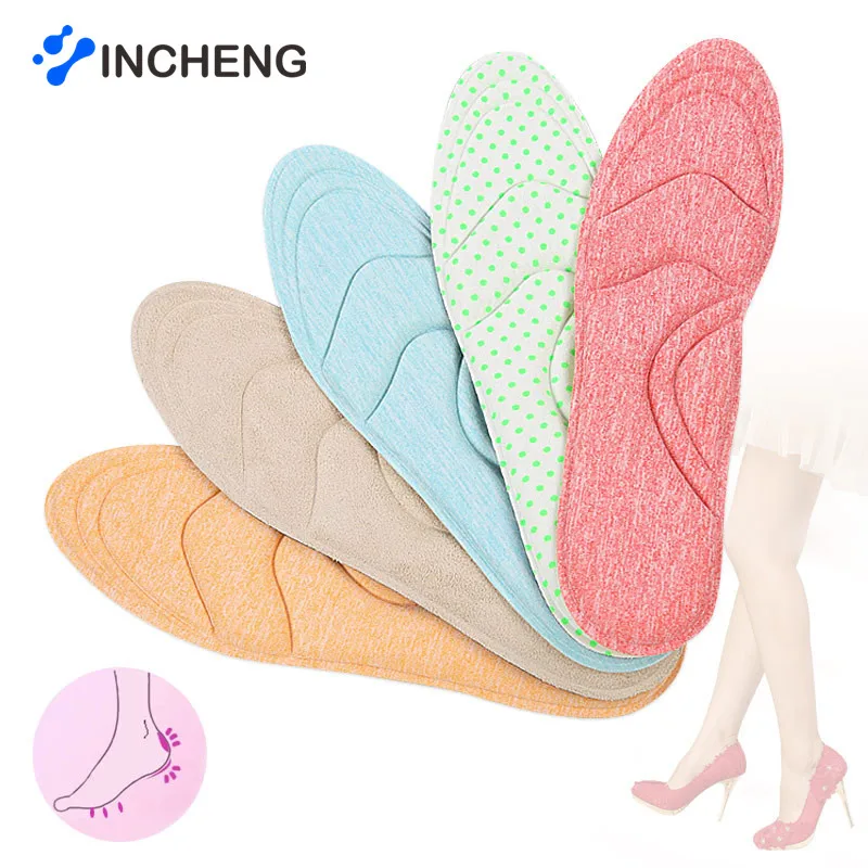 

Ортопедические стельки из флока с эффектом памяти, 4D, поддержка свода стопы, забота о плоскостопии