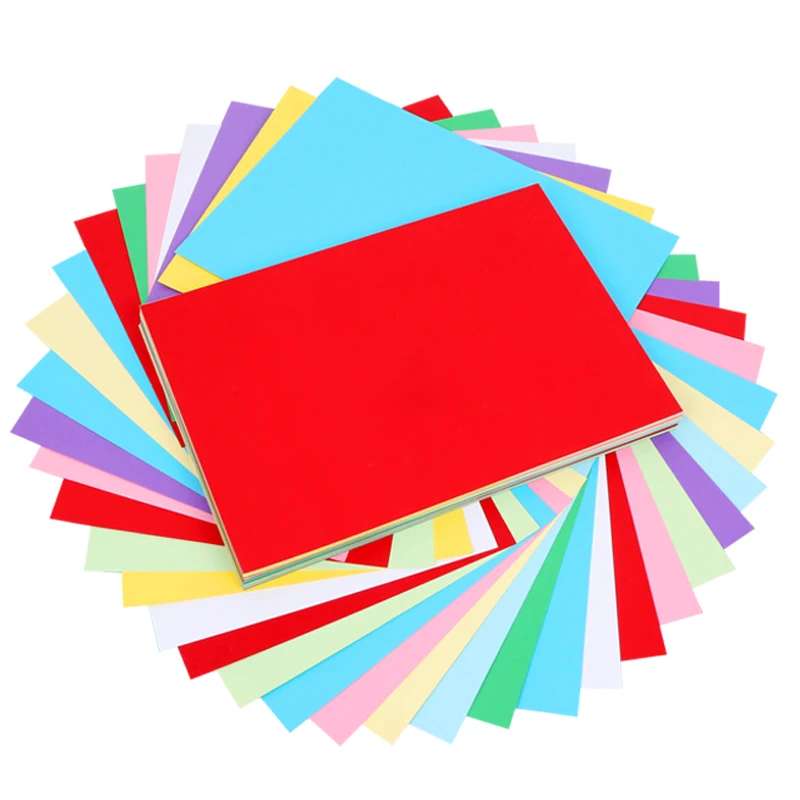 Цветная копировальная бумага 70 г 80 100 листов цветная а4 для струйной лазерной