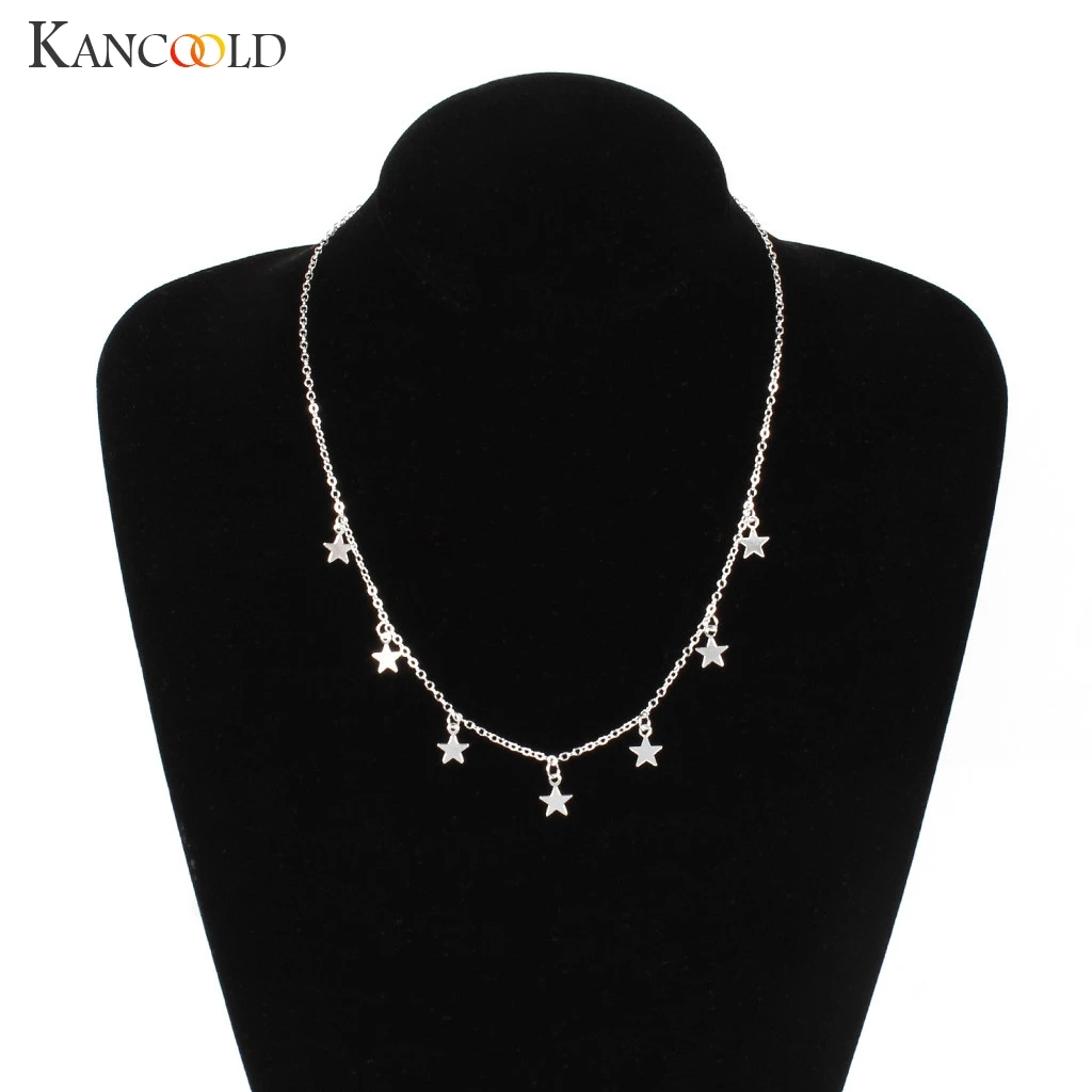 Новинка 2019 модное простое женское ожерелье из сплава в европейском стиле Длинная